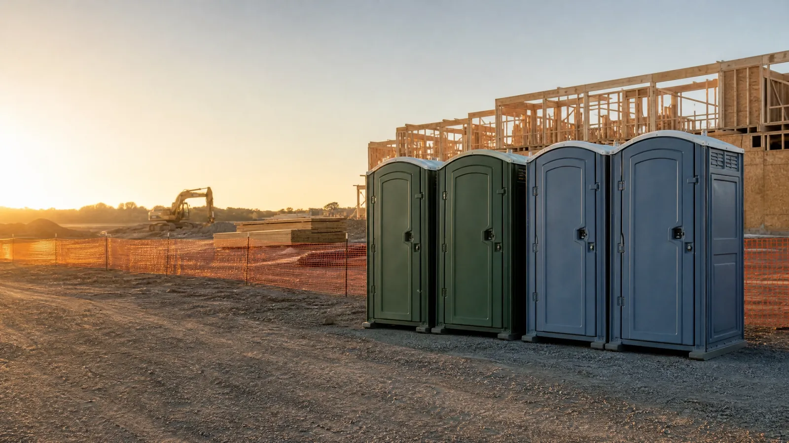 Accessibility that feels thoughtful and easy portable sanitation setup